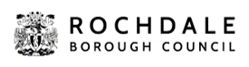 Rochdale Brough Council's logo