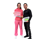 A woman and a man standing together, smiling